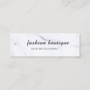 Etiqueta Colgante de Ropa con Logotipo Empresarial