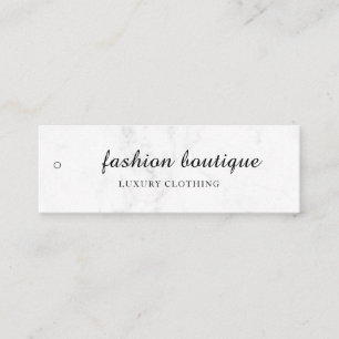 Etiqueta Colgante de Ropa con Logotipo Empresarial