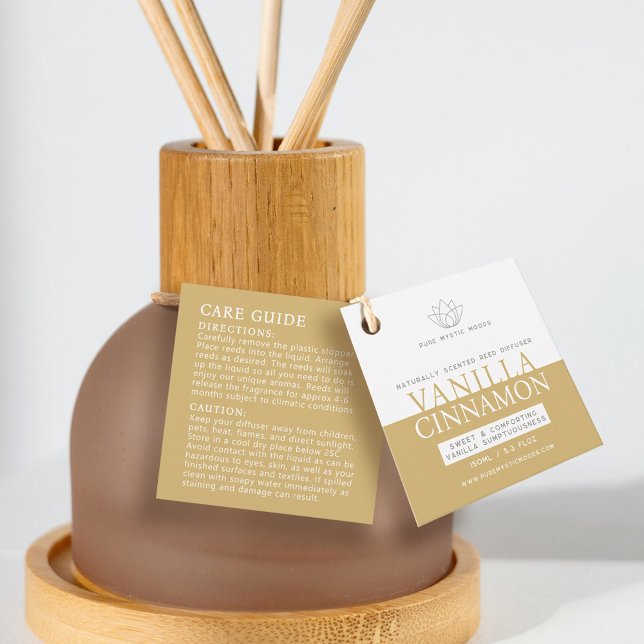 Etiqueta colgante del frasco del difusor de caña b (Subido por el creador)