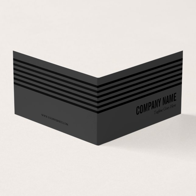 Etiqueta colgante negra y gris (Exterior)