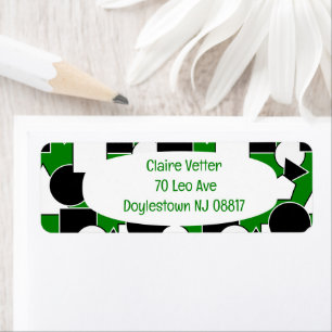 Etiqueta Collage de Green Bauhaus