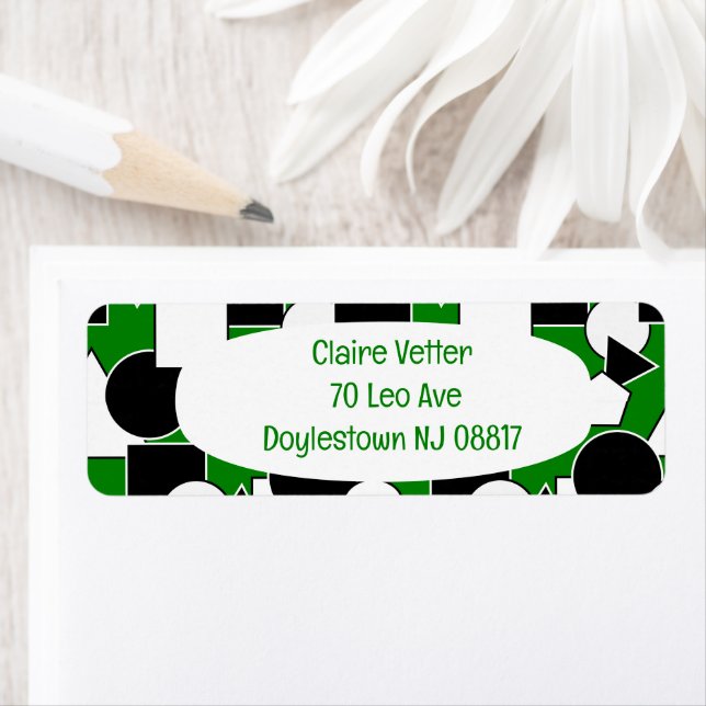 Etiqueta Collage de Green Bauhaus (In situ)