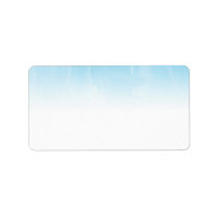 Color de agua azul y blanco Ombre Blank