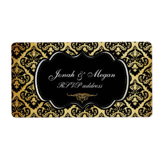 Etiqueta Color de fondo de PixDezines olivia damask/diy