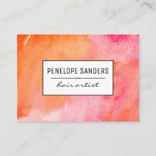 Etiqueta / Color del agua expresivo