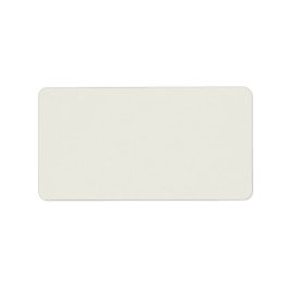 Etiqueta Color sólido de la pala blanca