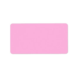 Etiqueta Color sólido rosa caliente claro