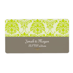 Etiqueta Colores PixDezines Florentius Damask/DIY