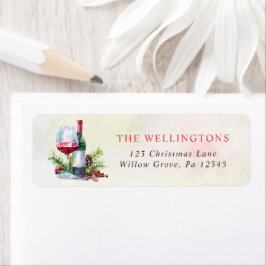 Etiqueta Coloridos Navidades Fiesta de cócteles Dirección d