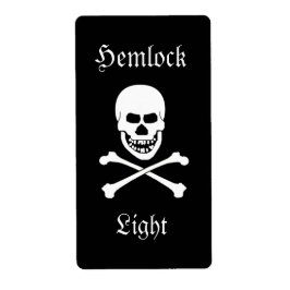 Etiqueta Cómico envenenamiento de envenenamiento cráneo de