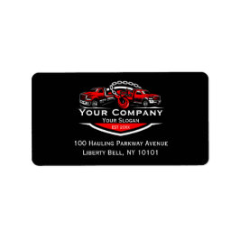 Etiqueta Compañía de Oleado Profesional, Hauling Service