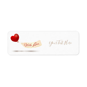 Etiqueta Con amor 