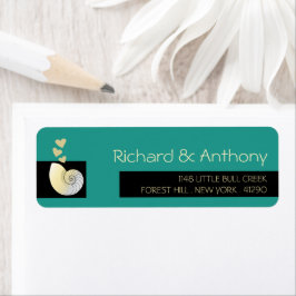 Etiqueta Conchas marinas y corazones, bodas en la playa