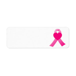 Etiqueta Conciencia rosada del cáncer de pecho de la cinta