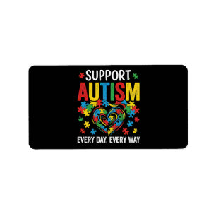 Etiqueta Concienciación sobre el autismo