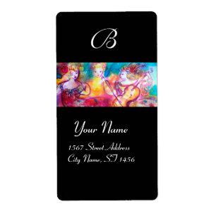 ETIQUETA CONCIERTO DE ARMONÍA TRIO SPRING MONOGRAM