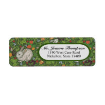 Conejo de conejo blanco victoriano en Jardín