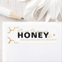 Conejo de oro de abejas de miel moderno