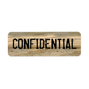 ETIQUETA CONFIDENCIAL