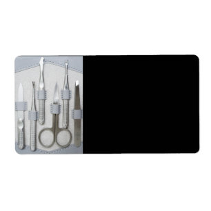 Etiqueta Conjunto de manicura