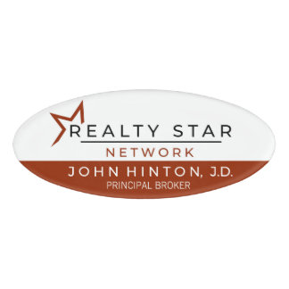 Etiqueta conocida con nombre y papel de agente