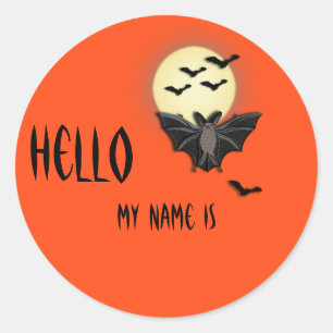 Etiqueta conocida de Halloween