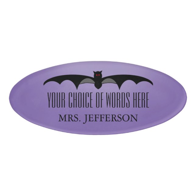 Etiqueta conocida de Halloween del palo (Anverso)