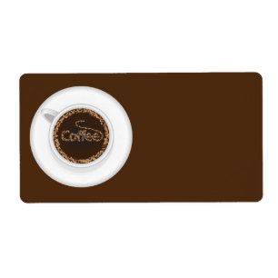 Etiqueta Copa de café