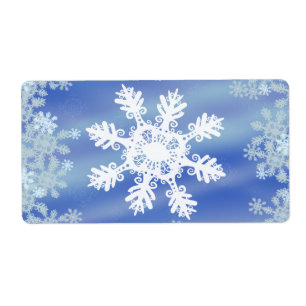 Etiqueta Copo de nieve