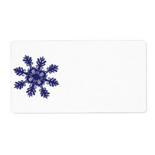Etiqueta Copo de nieve II