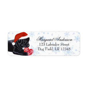 Etiqueta Copo de nieve negro del azul del navidad del