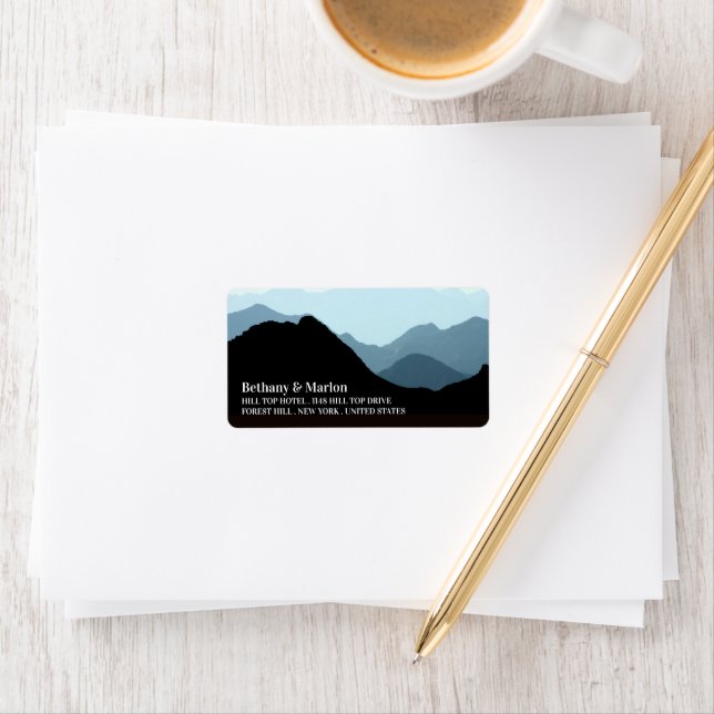 Etiqueta Cordillera Azul, Boda Ruso (In situ)