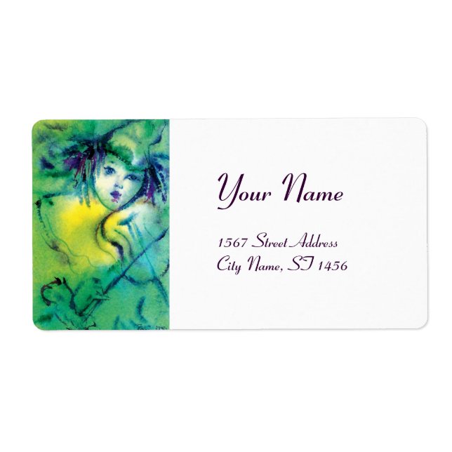 ETIQUETA CORONA EN VERDE (Frente)