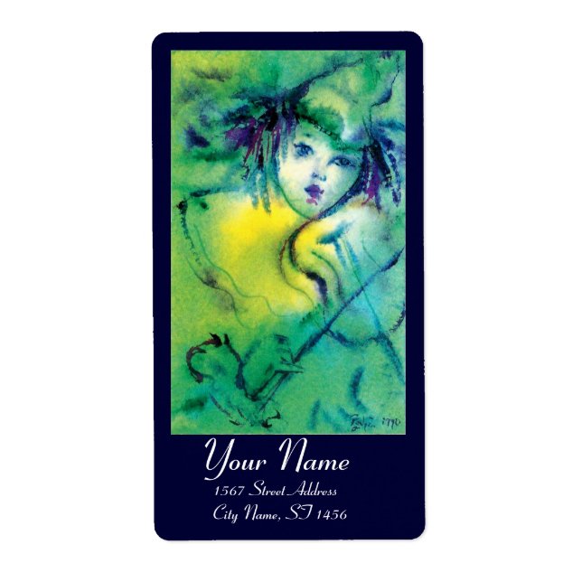 ETIQUETA CORONA EN VERDE (Frente)