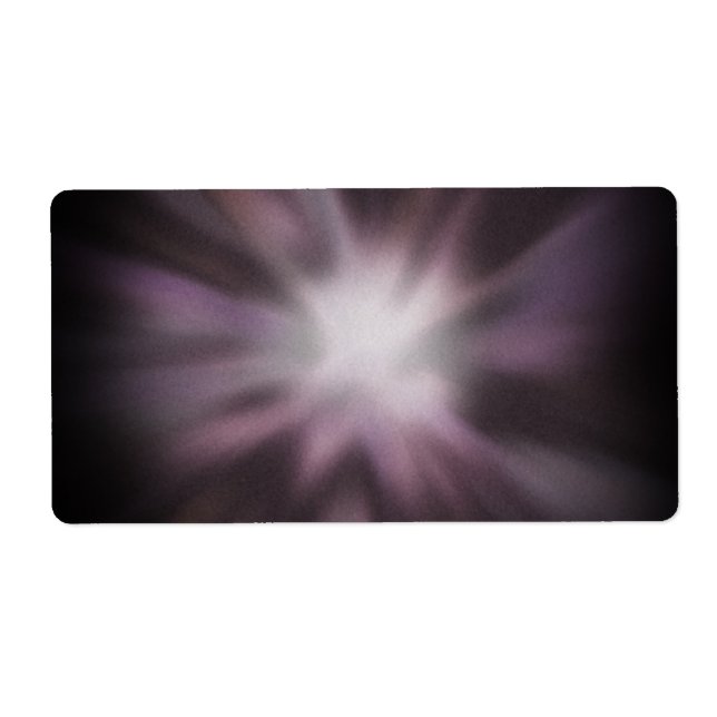 Etiqueta Cosmic Burst Artwork (Frente)