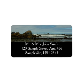 Etiqueta Costa del Pacífico en el Parque Nacional Redwood