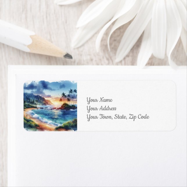 Etiqueta Costa Tropical Island Beach (In situ)