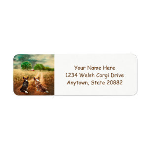 Etiqueta Country Welsh Corgis