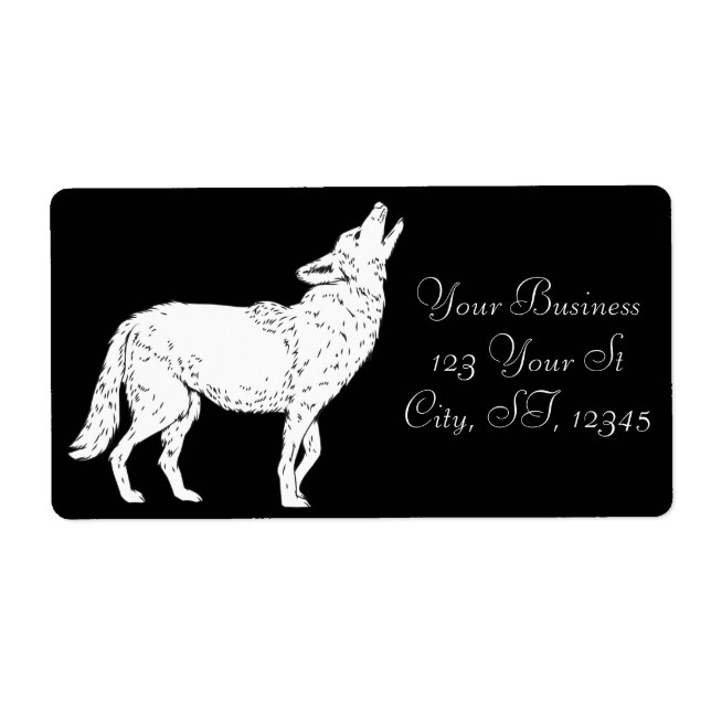 Etiqueta Coyote Howling Thunder_Cove (Frente)