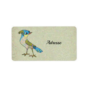 Etiqueta Crazy Vogel