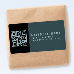 Etiqueta Crea un código QR escaneable Dirección de devolu