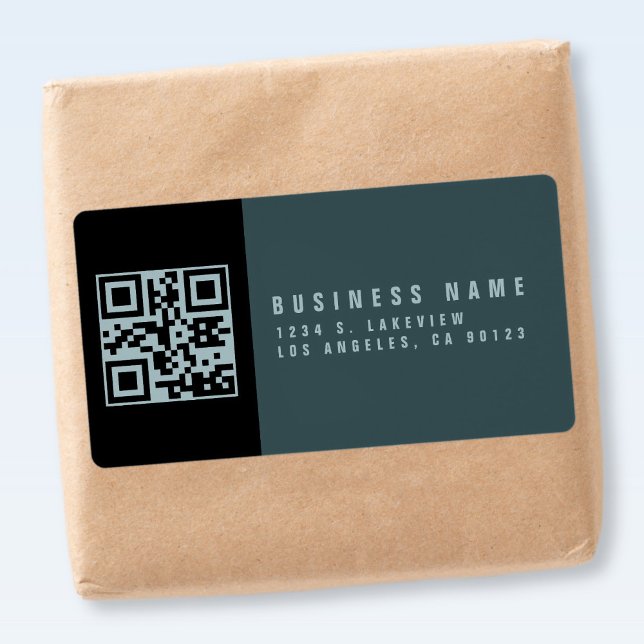 Etiqueta Crea un código QR escaneable | Dirección de devolu (Subido por el creador)