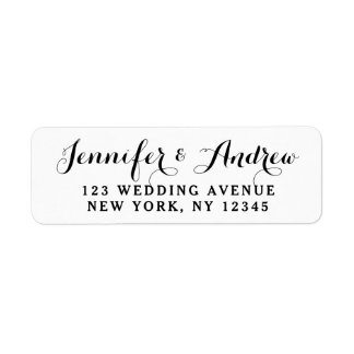 Etiqueta Crear una boda elegante Personalizado