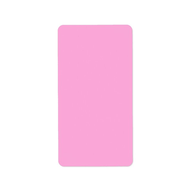 Etiqueta Create Your Own editable (Frente)