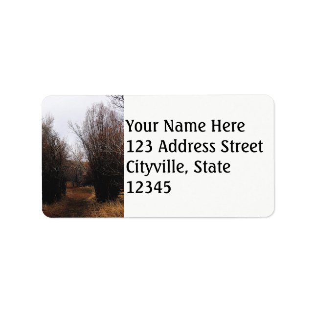 Etiqueta Crecimiento excesivo de la Bannack (Frente)