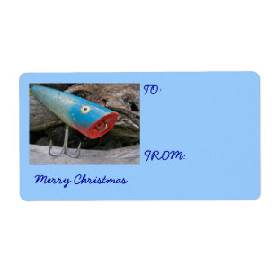 Etiqueta Creek Chub Snook Plunker Lure Gift Label