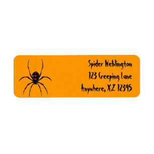 Etiqueta Creepy Spider