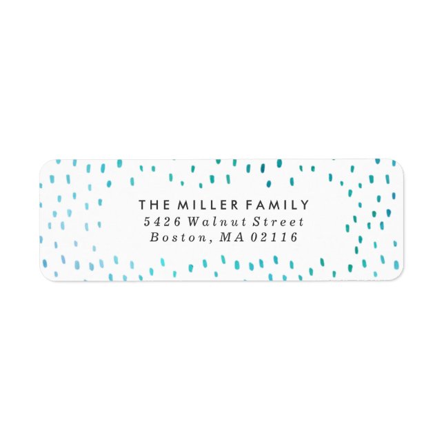 Etiqueta Creer | Vacaciones acuáticas (Frente)