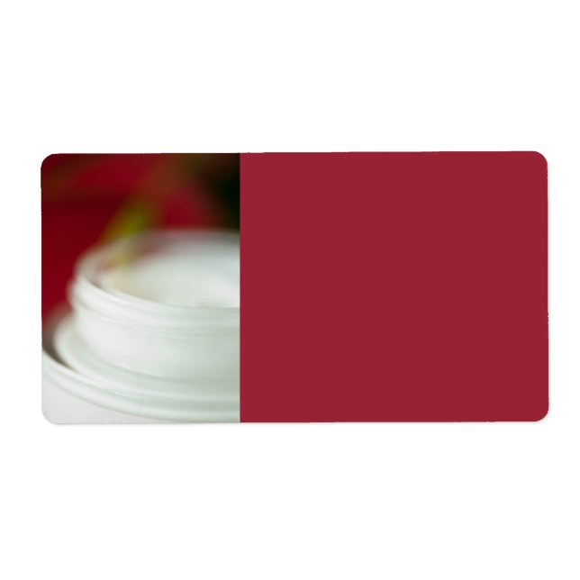 Etiqueta Crema nutritiva de piel (Frente)