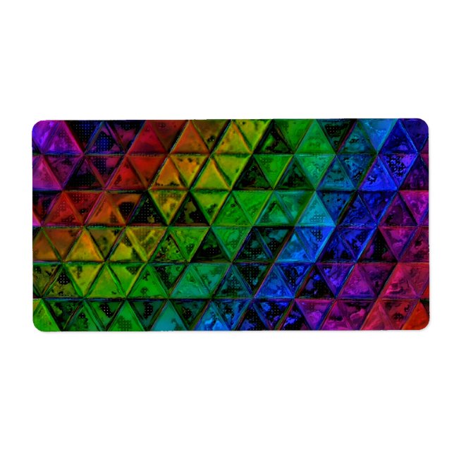 Etiqueta Cristal de orgullo (Frente)